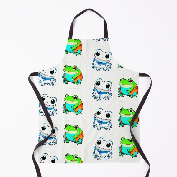 Item preview, Frog Art - Sticker Set of Two designed and sold by Earth Nature Creations.