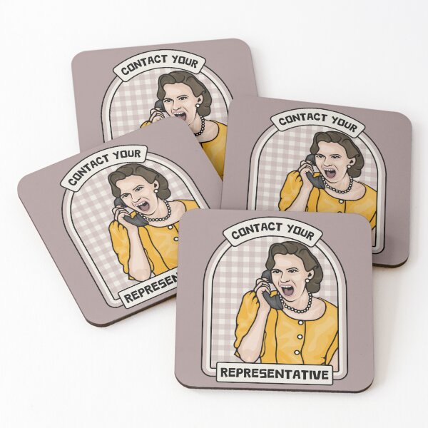 Item preview, Contact Your Representative designed and sold by Unhinged Heather.