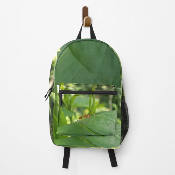 Vista previa del artículo con la obra «Hormiga tejedora sobre hojas de plantas verdes intercaladas con luz solar.», diseñado y vendido por Yusuf-Design.