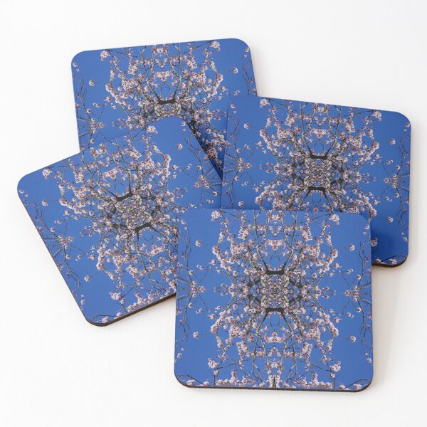 Item preview, Blue Skies Pink Blossom by Adelaide Artist Avril Thomas at Magpie Springs designed and sold by MagpieSprings.