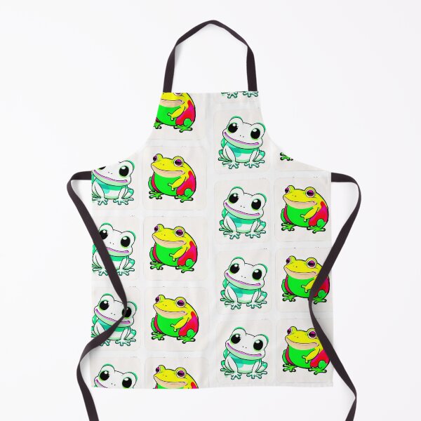 Item preview, Frog Art - Sticker Set of Two designed and sold by Earth Nature Creations.