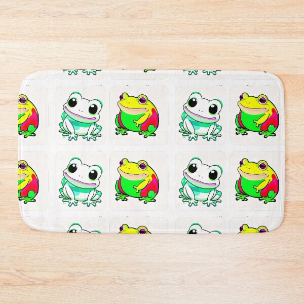 Item preview, Frog Art - Sticker Set of Two designed and sold by Earth Nature Creations.