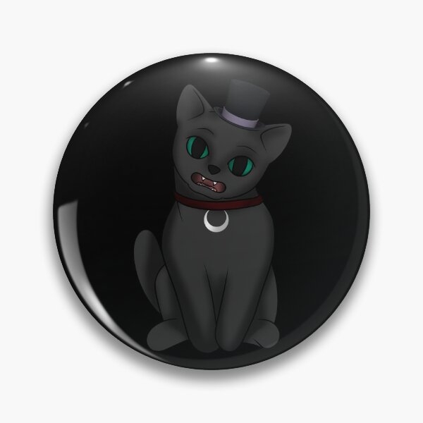 Item preview, Chonky black cat in a top hat designed and sold by Celestis by SparkleArts.