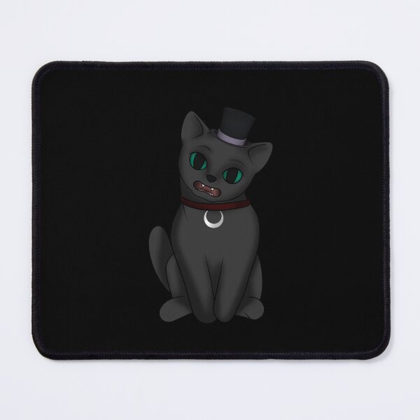 Item preview, Chonky black cat in a top hat designed and sold by Celestis by SparkleArts.