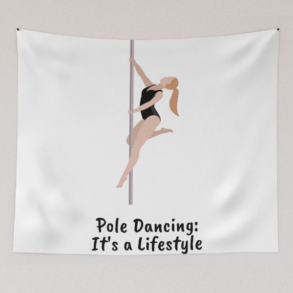 Item preview, Pole Dancing: It's a Lifestyle Pole Enthusiast Female Athlete designed and sold by siempredesign.
