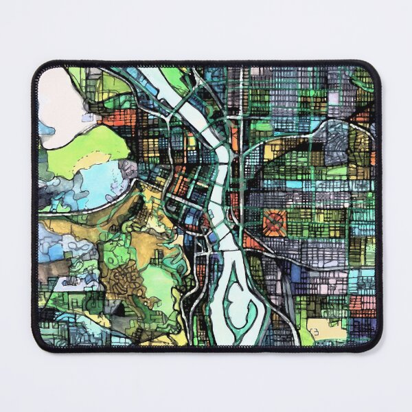 Item preview, Portland, OR designed and sold by Carland Cartography.