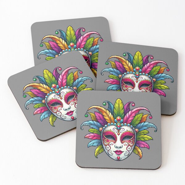 Item preview, Mardi Gras Carnevale Mask designed and sold by PinUpPizzazz.