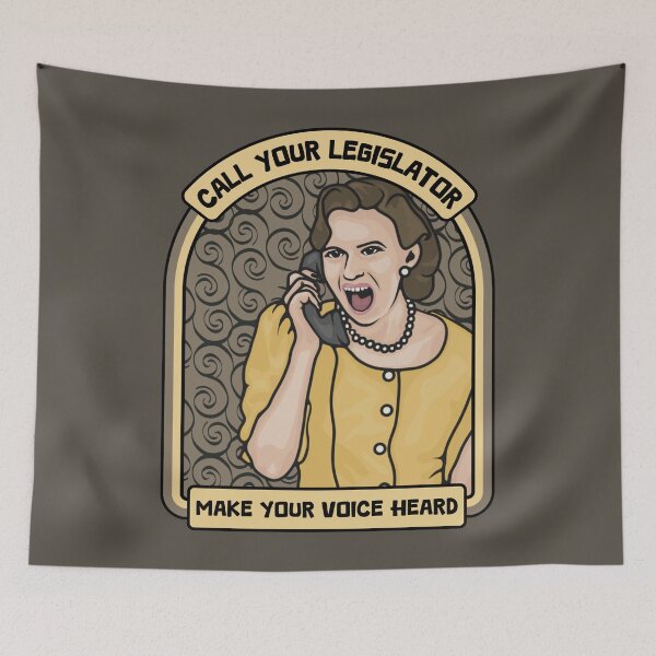 Item preview, Call Your Legislator - Make Your Voice Heard designed and sold by Unhinged Heather.