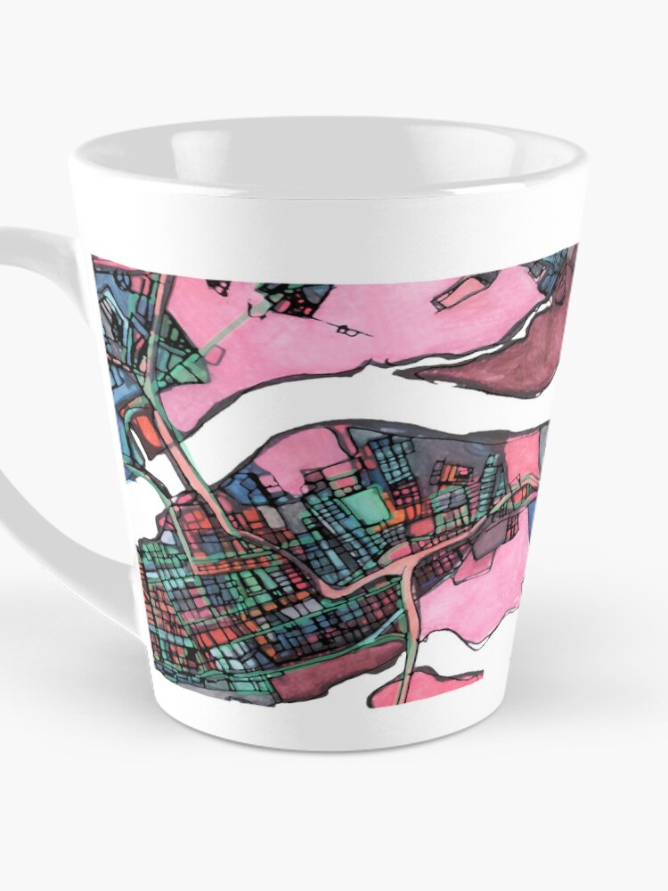 Thumbnail 3 of 4, Coffee Mug, Charleston, SC designed and sold by abstractmaps.