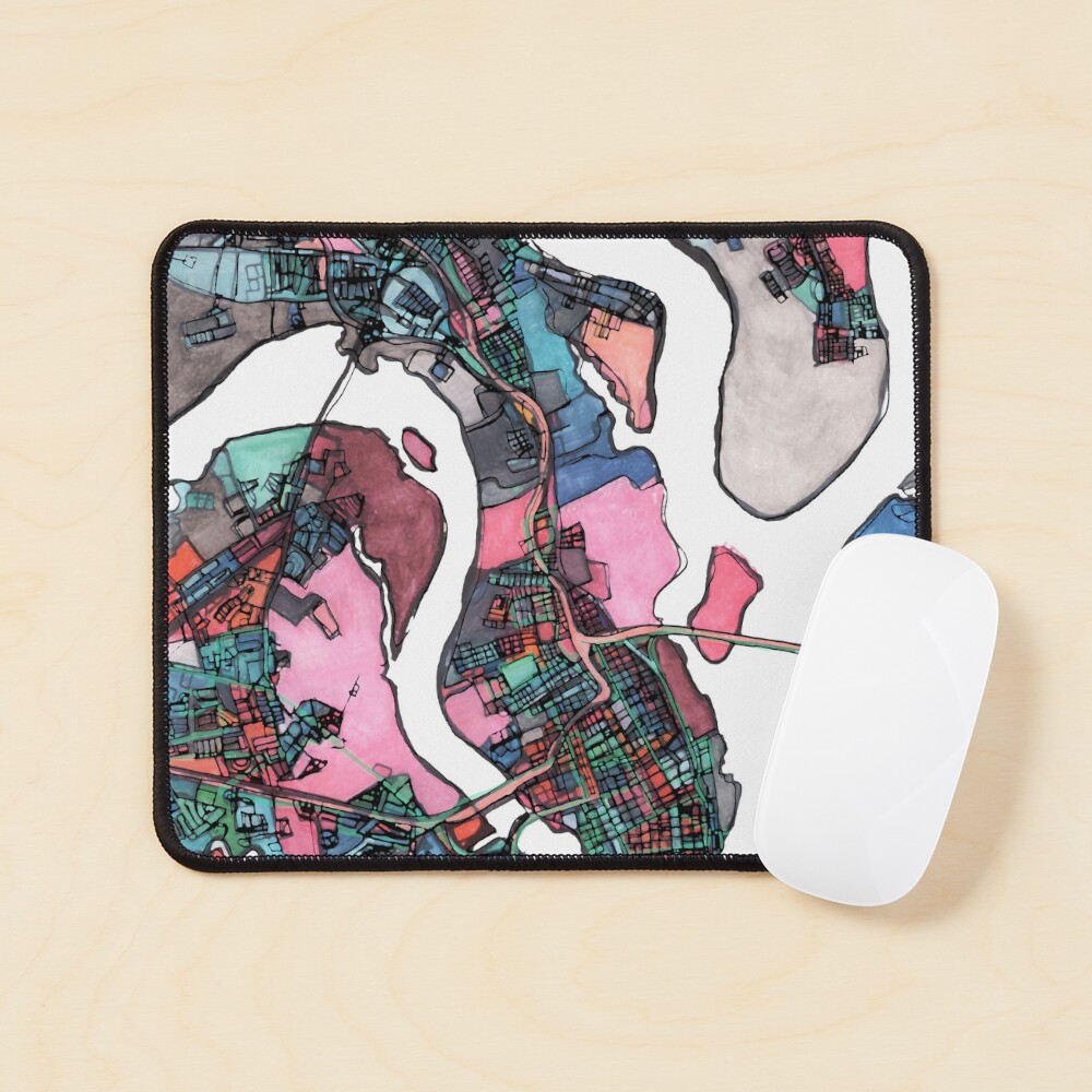 Item preview, Mouse Pad designed and sold by abstractmaps.