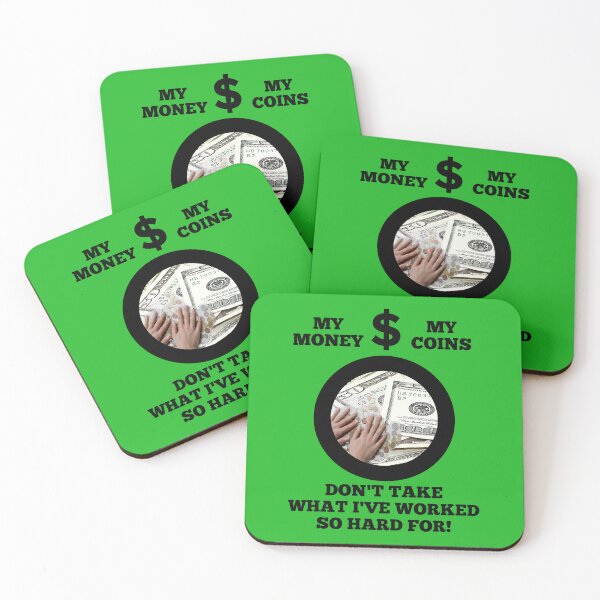 Item preview, MY MONEY MY COINS  designed and sold by Flavaprints4u.