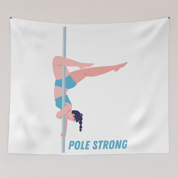 Artikelvorschau, Pole Strong: Pole-begeisterte Sportlerin entworfen und verkauft von siempredesign.