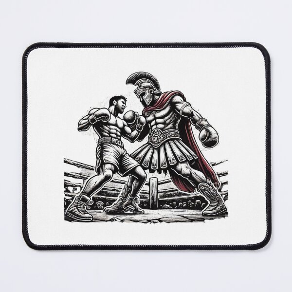 Item preview, Boxer vs. Gladiator Fight Design | Royal Knight MMA designed and sold by RoyalKnightMMA.