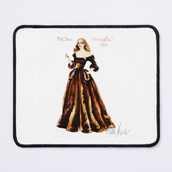 Item preview, Bette Davis in All About Eve Costume Sketch designed and sold by CMooreWorx.