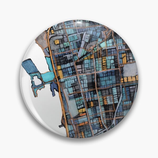 Item preview, Berkeley, CA designed and sold by Carland  Cartography.