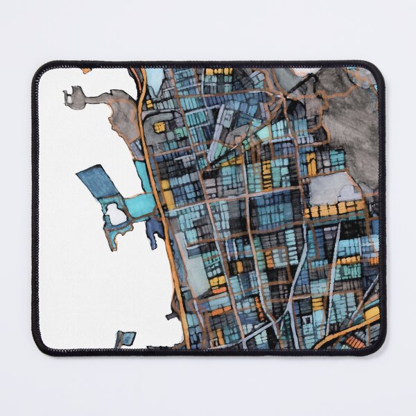 Item preview, Berkeley, CA designed and sold by Carland  Cartography.