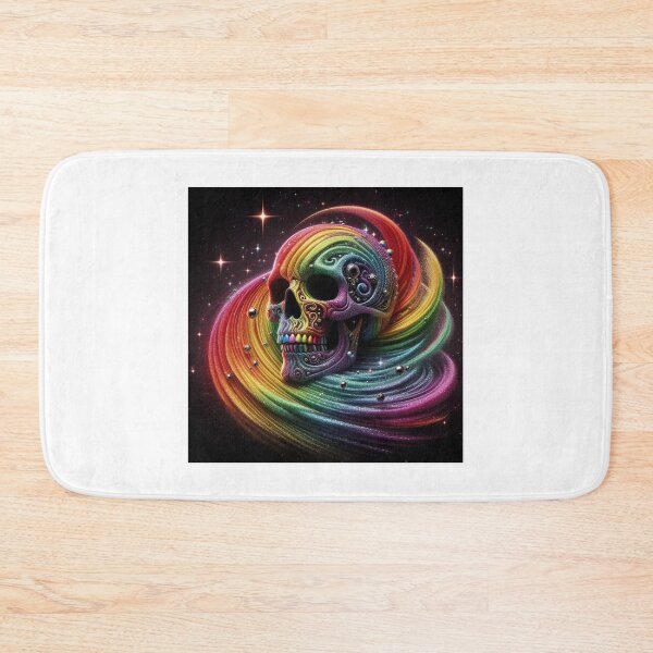Item preview, Rainbow Spiral Skull designed and sold by Ghostface2025.