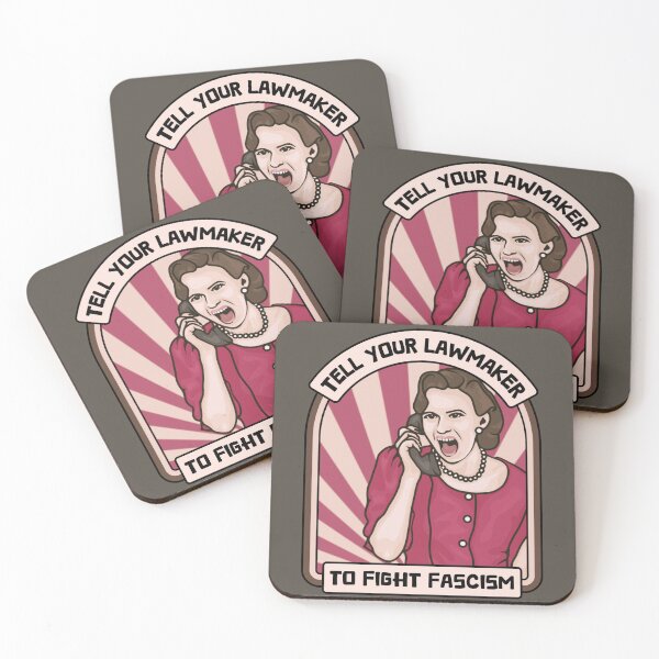 Item preview, Tell Your Lawmaker to Fight Fascism designed and sold by Unhinged Heather.