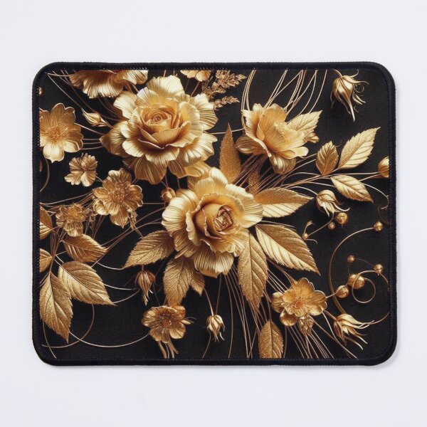 Item preview, Gold Flowers  designed and sold by Intriguing Designs.