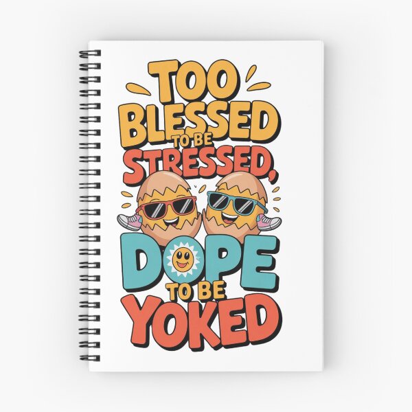 Item preview, Too Blessed to Be Stressed, Too Dope to Be Yoked – Funny Easter Hip-Hop Egg Design designed and sold by festivefunction.