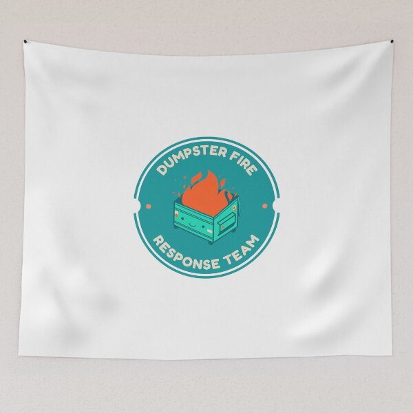 Item preview, Dumpster Fire Response Team Humor designed and sold by SkiesOfBlue5150.