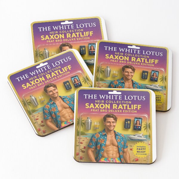 Item preview, Saxon Ratliff (Patrick Schwarzenegger on White Lotus designed and sold by Aryabek.