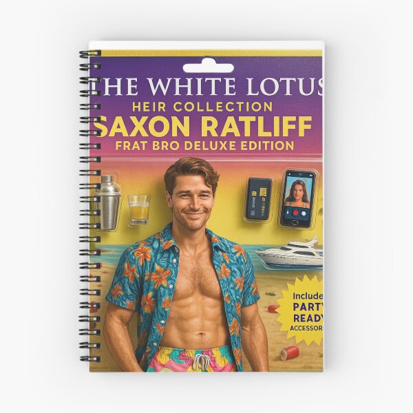 Item preview, Saxon Ratliff (Patrick Schwarzenegger on White Lotus designed and sold by Aryabek.