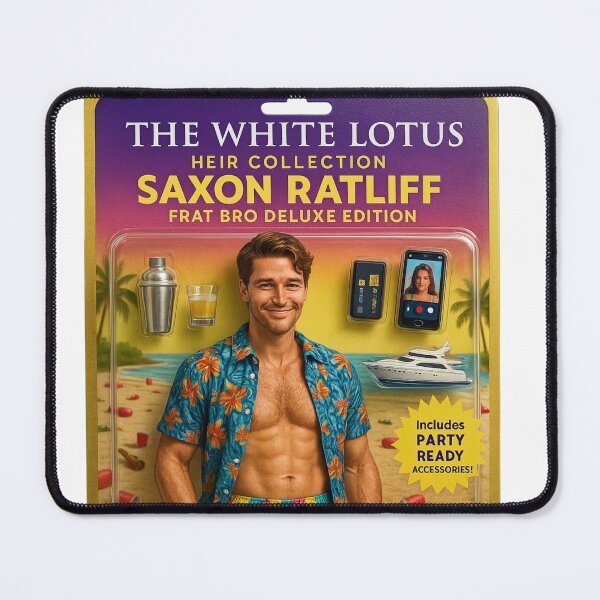 Item preview, Saxon Ratliff (Patrick Schwarzenegger on White Lotus designed and sold by Aryabek.