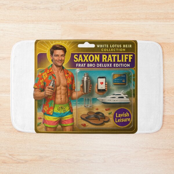 Item preview, Saxon Ratliff (Patrick Schwarzenegger) – "Frat Bro Deluxe Edition" designed and sold by Aryabek.