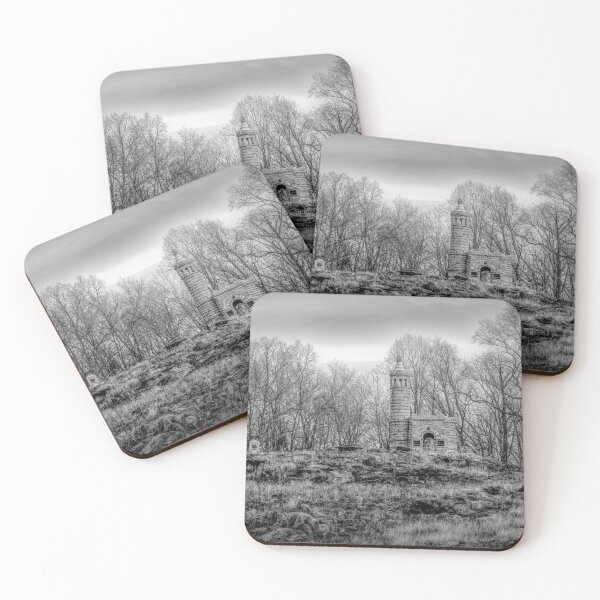Item preview, Little Round Top at Gettysburg BW designed and sold by jrtwynam.
