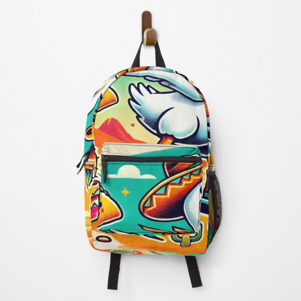Item preview, Skateboarding Cowboy Duck – Funny Wild West Art designed and sold by ArtsyEcho.