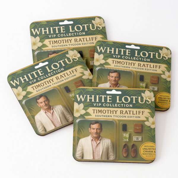 Item preview, Timothy Ratliff (Jason Isaacs) – White Lotus designed and sold by Aryabek.