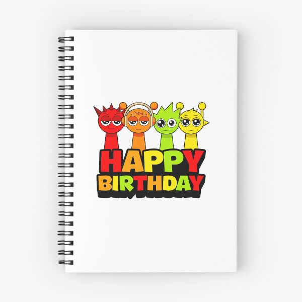 Item preview, Sprunki Happy Birthday Kids Characters  designed and sold by TreArtiveMinde.