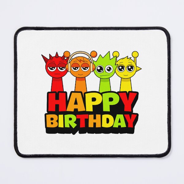Item preview, Sprunki Happy Birthday Kids Characters  designed and sold by TreArtiveMinde.