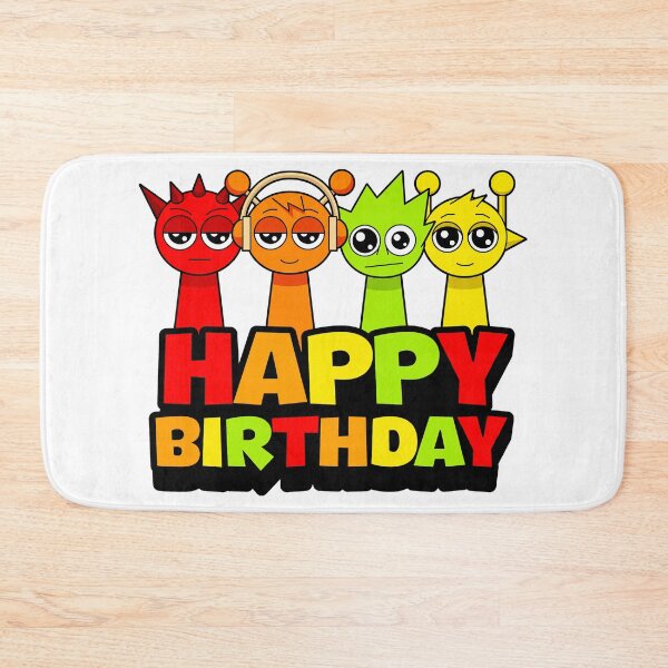 Item preview, Sprunki Happy Birthday Kids Characters  designed and sold by TreArtiveMinde.