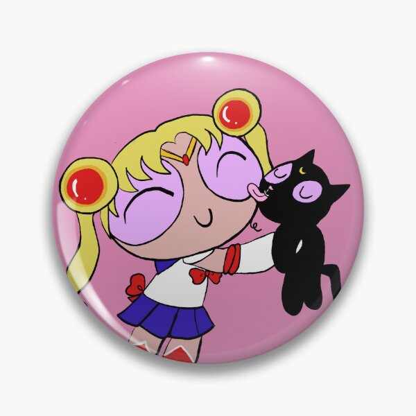 Aperçu de l'œuvre Sailor Bubbles et Luna créée et vendue par MotleyCrafts.