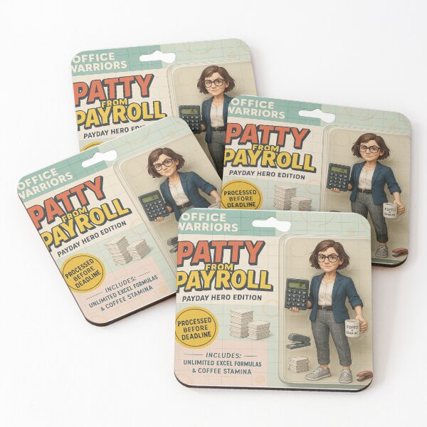 Item preview, Patty from Payroll: Payday Hero Edition designed and sold by Places On Earth.