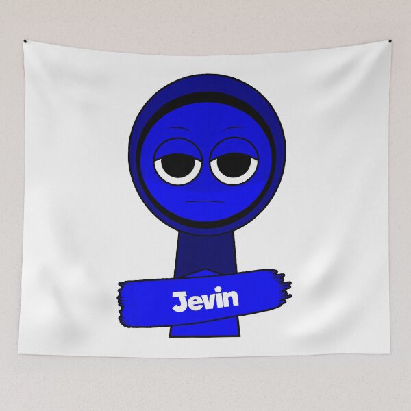 Item preview, Sprunki Jevin Blue  designed and sold by TreArtiveMinde.