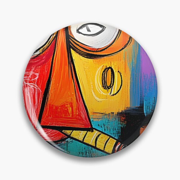 Item preview, Cigar and Whimsy - A Surreal Lounge Scene with Bold Colors and Abstract Energy designed and sold by OlfactoART Studio.