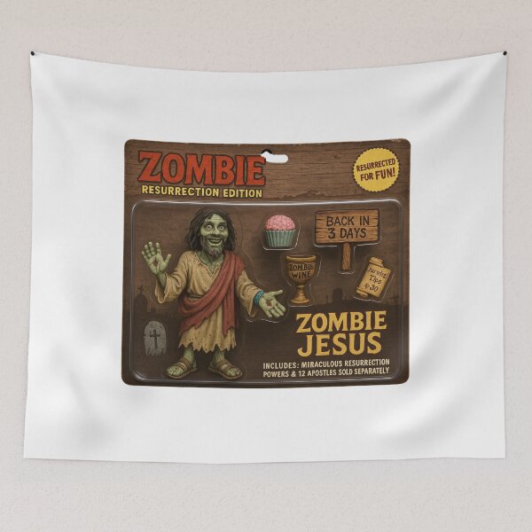Item preview, Zombie Jesus Easter designed and sold by Places On Earth.