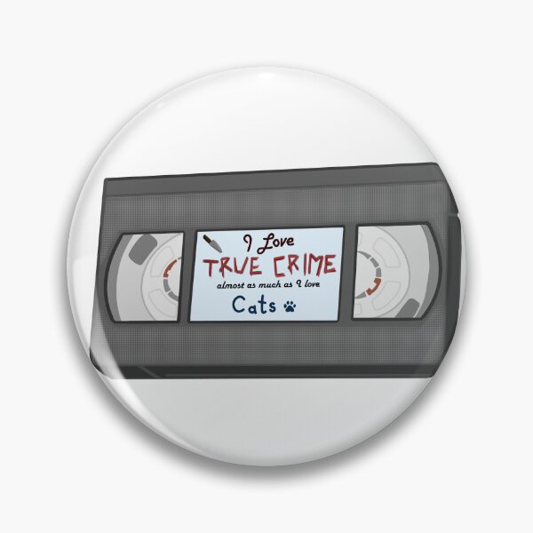 Item preview, I Love true crime almost as much as I love cats  designed and sold by ghostwolfie.