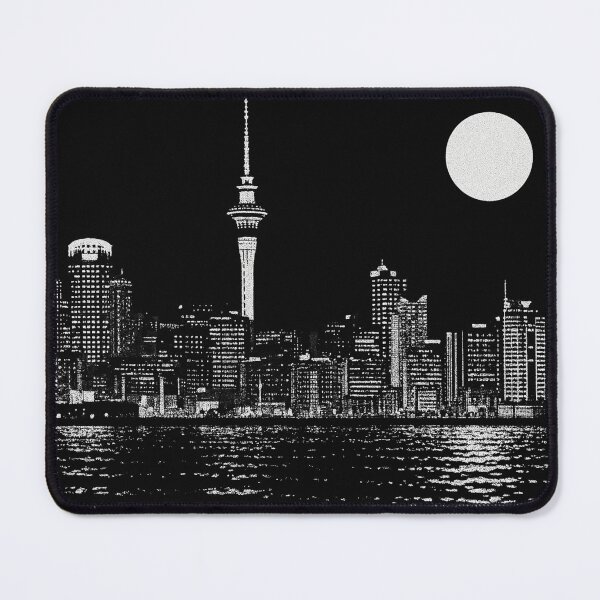 Item preview, Auckland Skyline Retro Vintage Skyline designed and sold by Places On Earth.