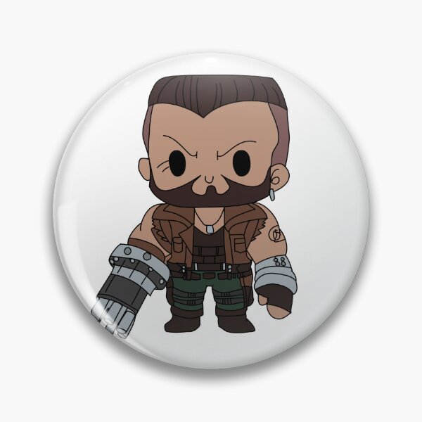 Item preview, Chibi Final Fantasy Barret Wallace designed and sold by chibicrayon.
