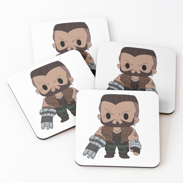 Item preview, Chibi Final Fantasy Barret Wallace designed and sold by chibicrayon.
