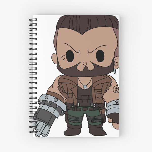 Item preview, Chibi Final Fantasy Barret Wallace designed and sold by chibicrayon.