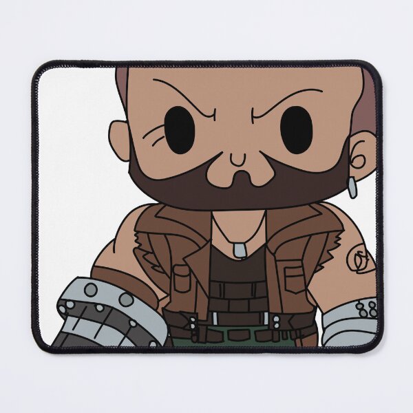 Item preview, Chibi Final Fantasy Barret Wallace designed and sold by chibicrayon.