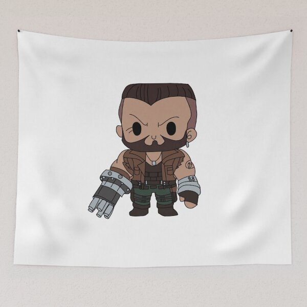 Item preview, Chibi Final Fantasy Barret Wallace designed and sold by chibicrayon.