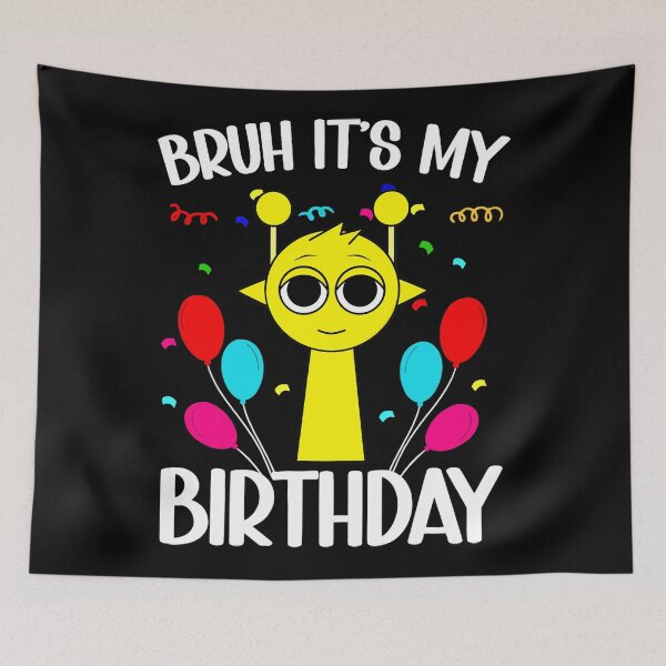 Item preview, Sprunki Kids Birthday It's My Birthday Sprunki Birthday  designed and sold by TreArtiveMinde.