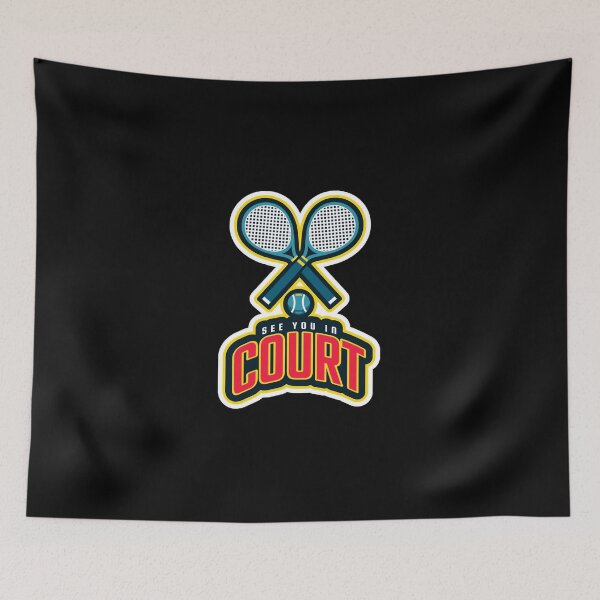 Item preview, See You In Court  Funny Tennis Sports Saying designed and sold by miaa-artistshop.