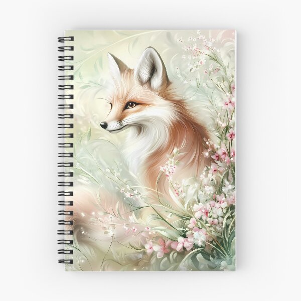 Item preview, Zorro de primavera entre flores soleadas designed and sold by Eclectic Monkey.